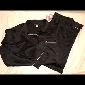 NWOT Black Victoria Secret Pajamas